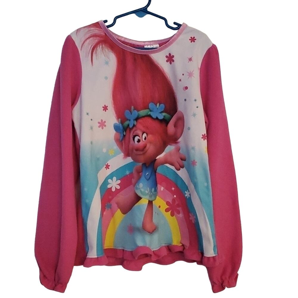 Trolls Fleece Top, Poppy and Rainbow